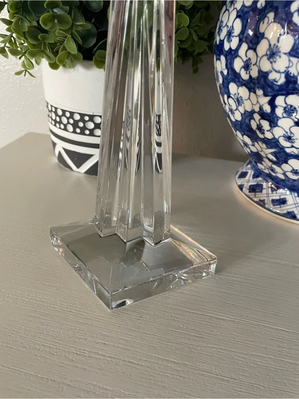 VTG Cross Samobor by Rogaska Lead Crystal Slovenia Clear Elegant Religious 10.5